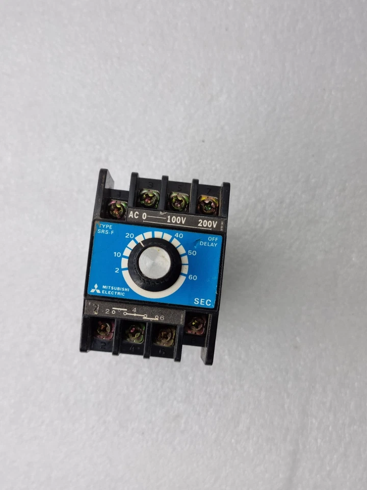 Mitsubishi srs-f solid state timer 2 TO 60 SEC AC100-110/200-220V